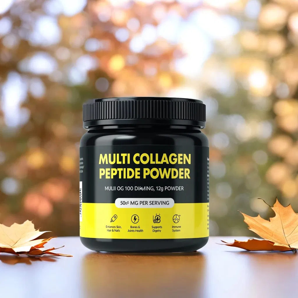 Pó de peptídeos de colágeno hidrolisado puro Melhor pó de colágeno