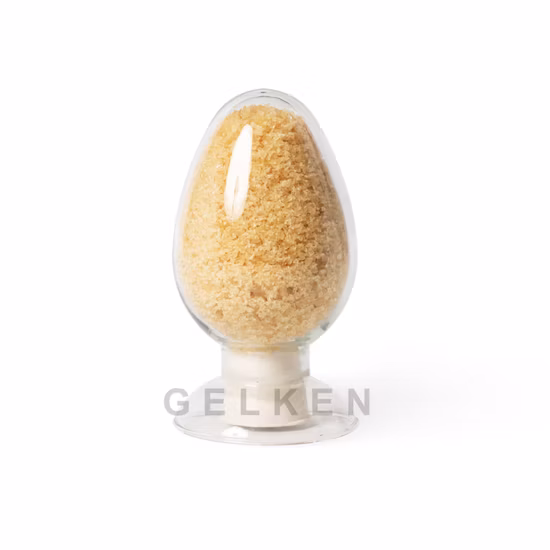 Gelatina de peixe de boa qualidade para uso alimentar