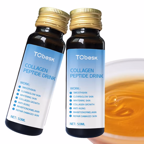 Suplementos nutricionais de qualidade de fábrica GMP Suplementos alimentares saudáveis ​​Beleza OEM/ODM Peptídeo de colágeno Bebidas vegetais